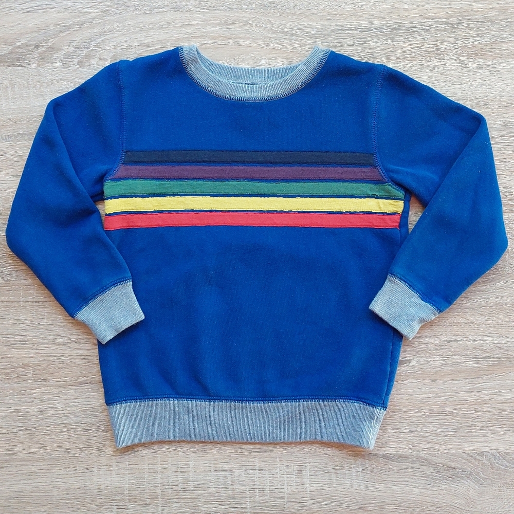 Mini Boden guc stripey sweatshirt 6-7 years - Picture 13 of 16